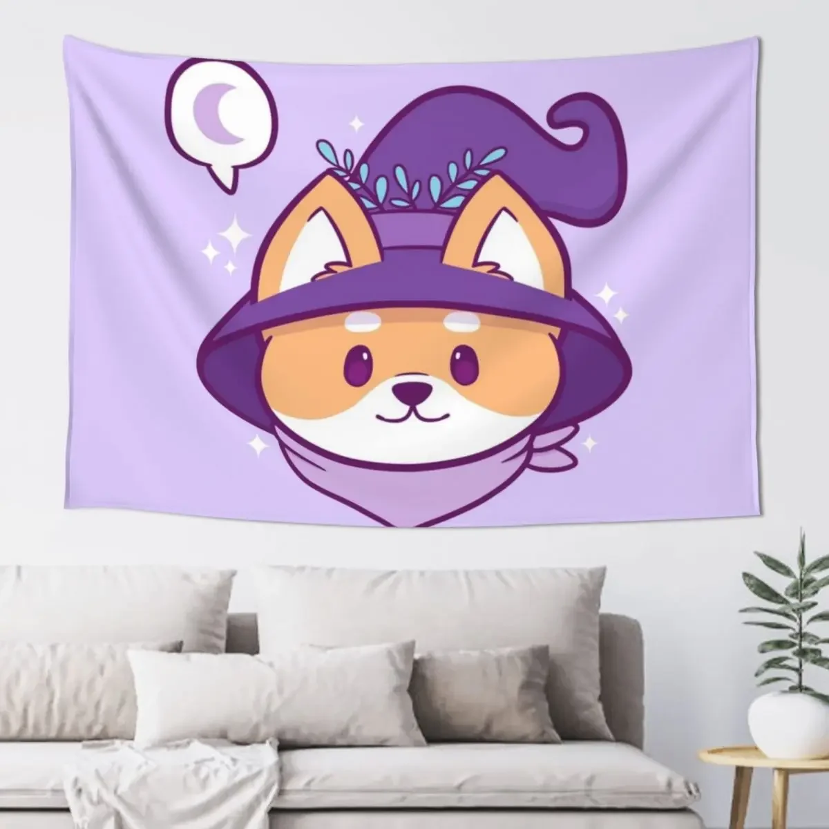 Ведьма Собака гобелен Nikury