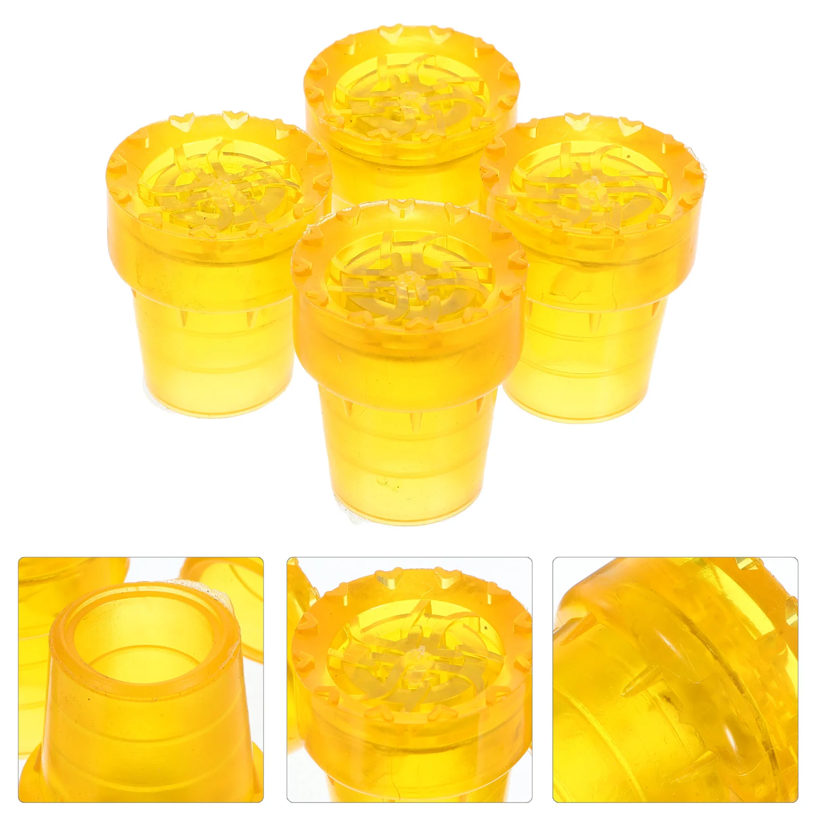 4 шт. нескользящие подушечки для тростей костылей чехол ног из альпинистской