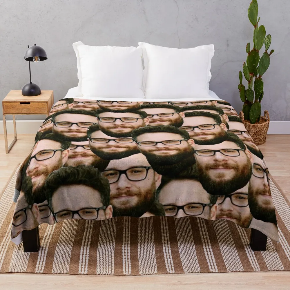 

Одеяло с головами Seth Rogen квилт для софы