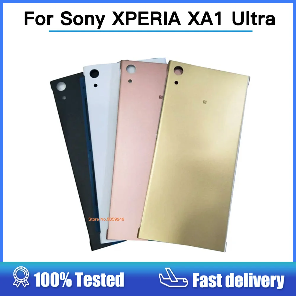 Чехол для Sony XPERIA XA1 Ultra C7 G3221 G3226 Крышка батарейного отсека задняя крышка xa1Ultra с NFC |