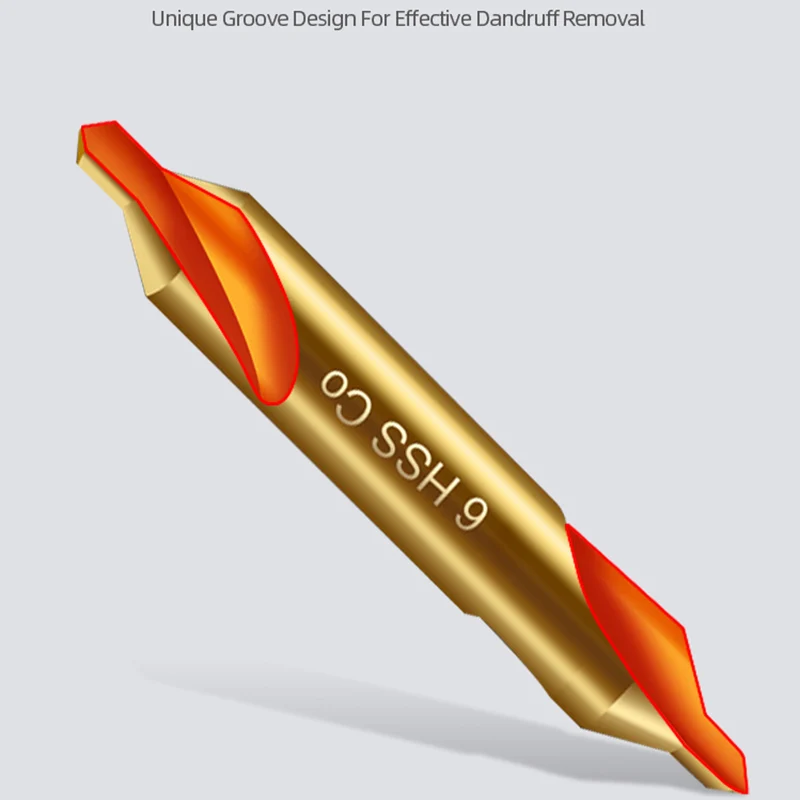 Центральное сверло ABAOTE с титановым покрытием 60 градусов