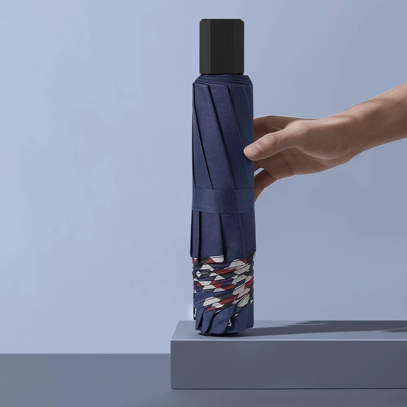 

Ten Bones Men and Women Umbrella Double Layer Umbrella Business Sun and Rain Dual-use Sunshade Outdoor Umbrella Free Shipping