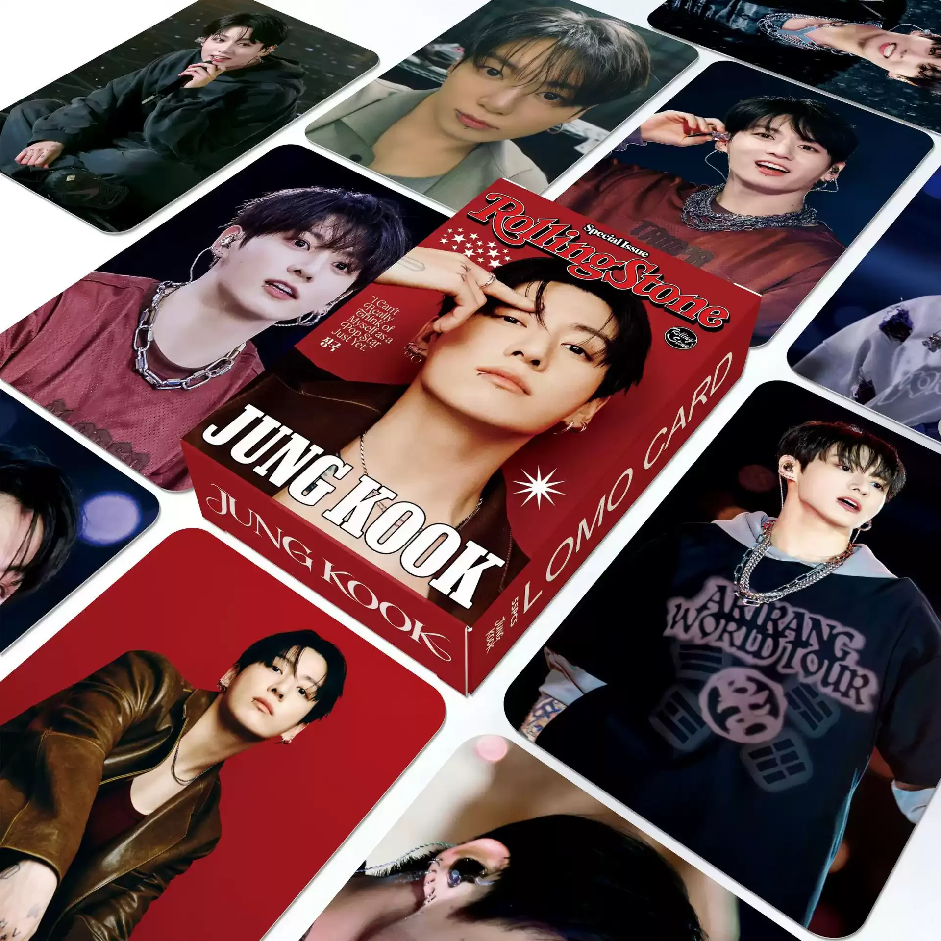 Фото В наличии 55 шт. коллекционных карточек Boy Band Lomo Cards V JK JIMIN JIN JHOPE SUGA RM HD Photocards Kpop Idol Photo Cards для фанатов №4
