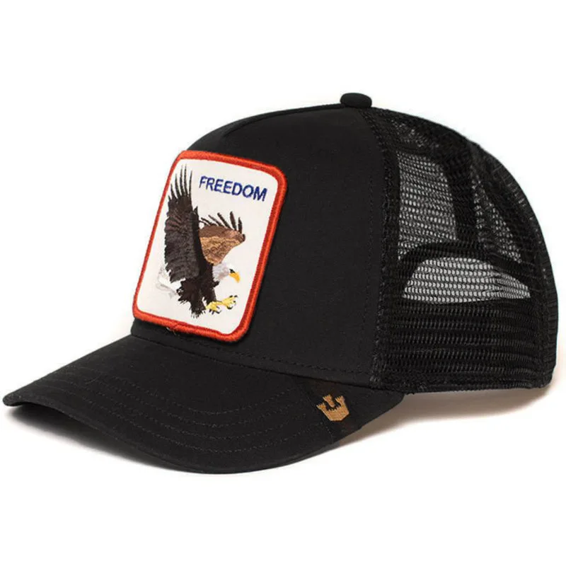 Фото Goorin Bros Livestock farm Trucker Mesh бейсболка Серый волк, горилла, орел Мужская кепка в стиле Snapback в стиле хип-хоп №5