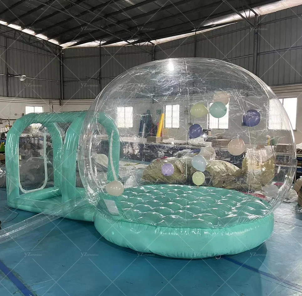 Бассейн с мячами коммерческий надувной Bubble House для детей большой дешевый дом