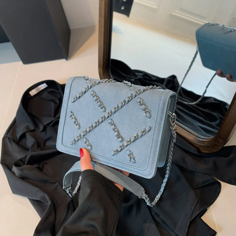 

Luxury Designer Women Shoulder Bags Vintage Leather Flip Bag High-quality Chain Crossbody Bag Female Handbags and Purses