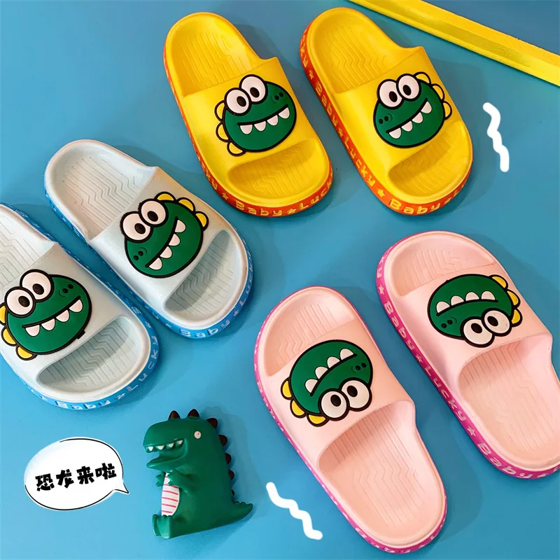 

Children's Fruit Slippers New Cartoon Cute Girls' Slippers Indoor Outdoor Soft Soles Anti-skid Boys' Slippers