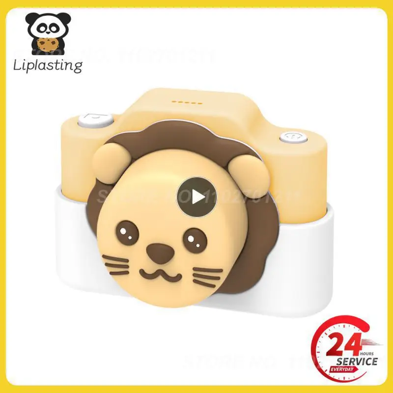 

Waterproof Camcorder Cute Animal Shape 24mp Toddler Video Christmas Birthday Gifts Childrens Camera Mini Ultra-clear Camera Toys