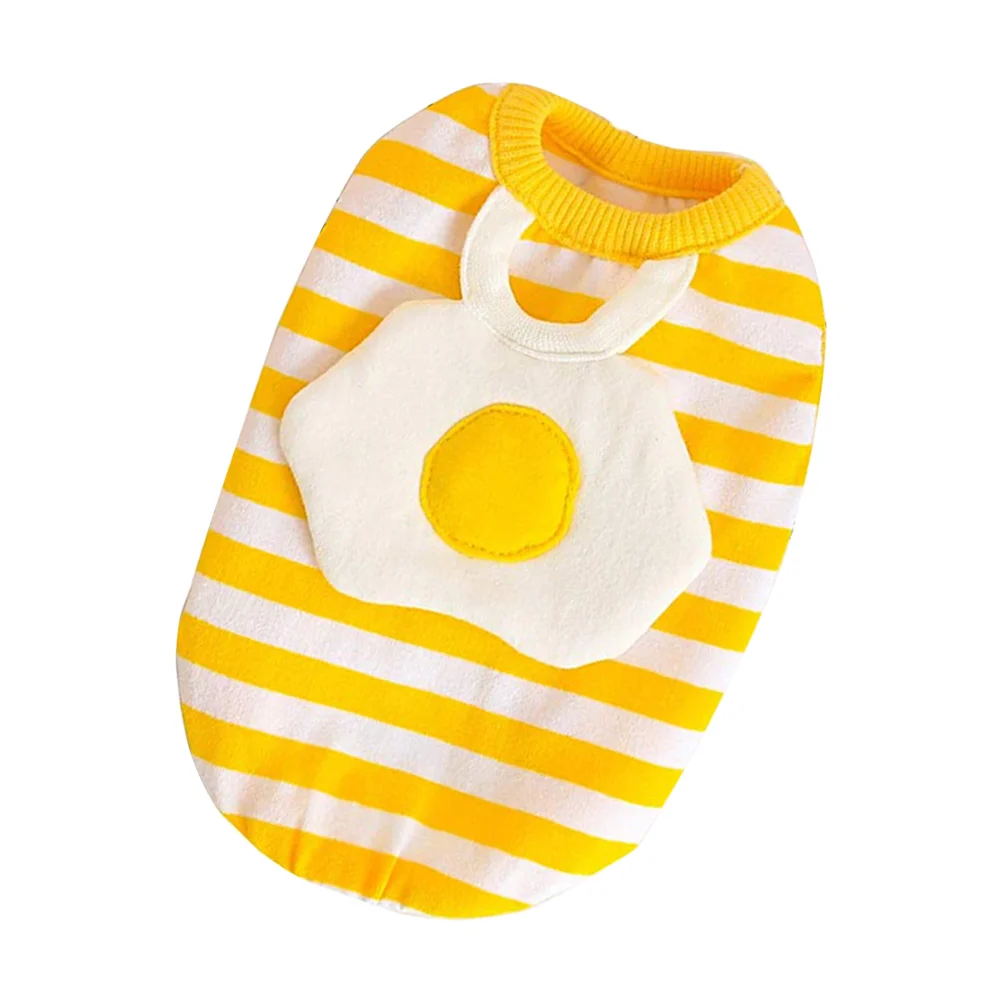 

1Pc Clothes Egg Pattern Vest Dog Clothes Accessories Supplies Outdoor Vest for