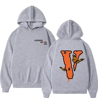 autumn winter ieisure fashion vlone friends angel v ioose sports mens and womens polyester hoodies mens sweater streat wear