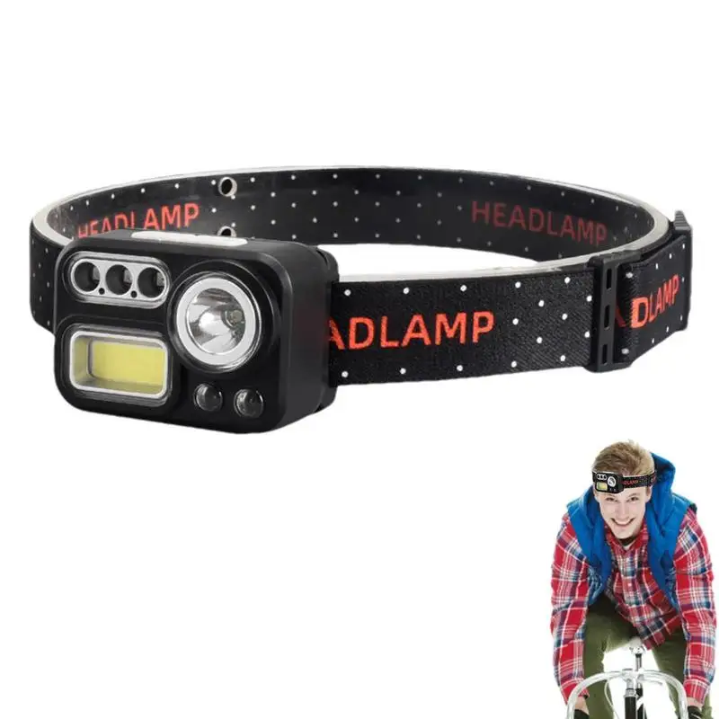 

Фонарь налобный, 8 режимов, супер яркий