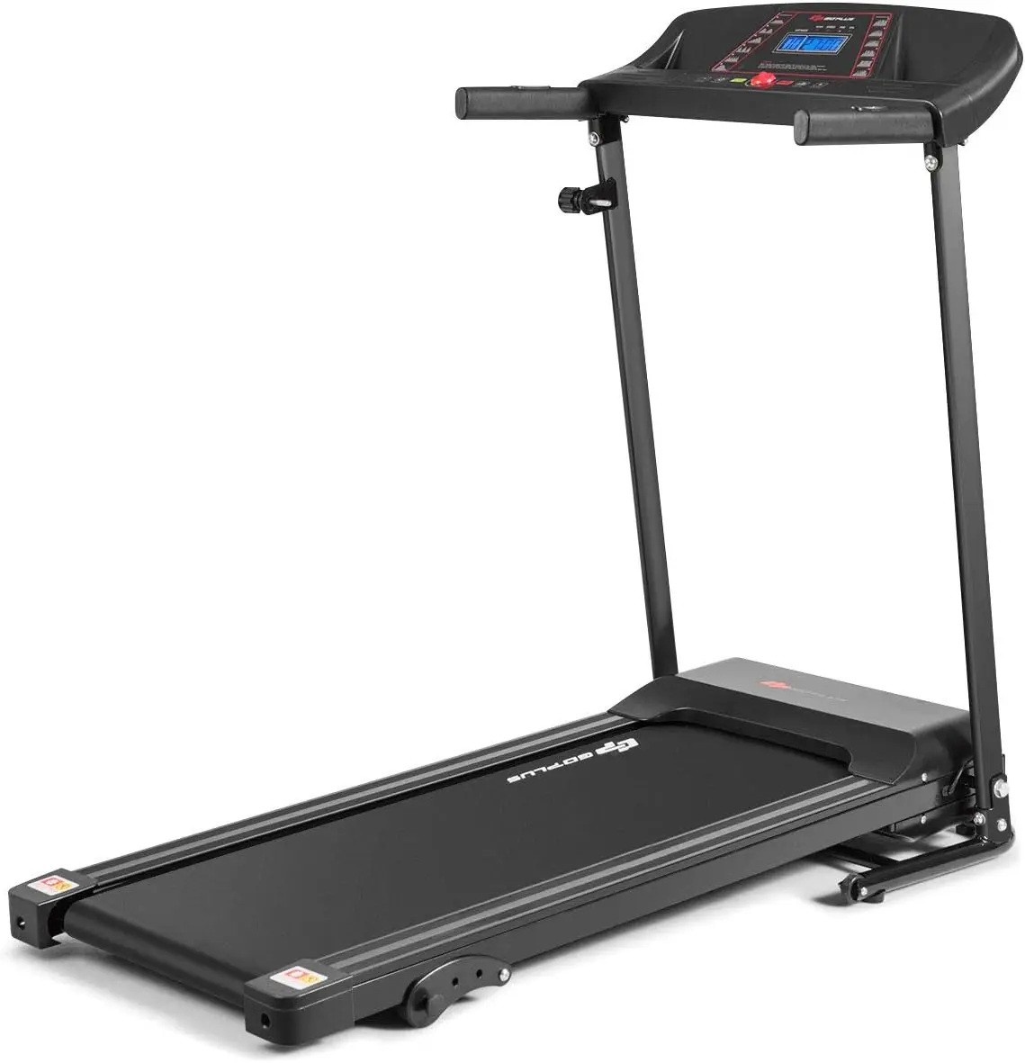 

1.5HP Folding Treadmill w/Adjustable Incline, Jogging Running Machine w/ 12 Pre-Set Programs, LCD Display and Heart Rate Sensor