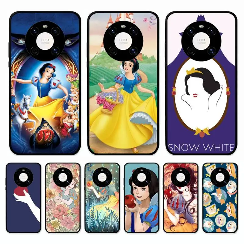 

Disney Snow White Phone Case for Huawei Mate 20 10 9 40 30 lite pro X Nova 2 3i 7se