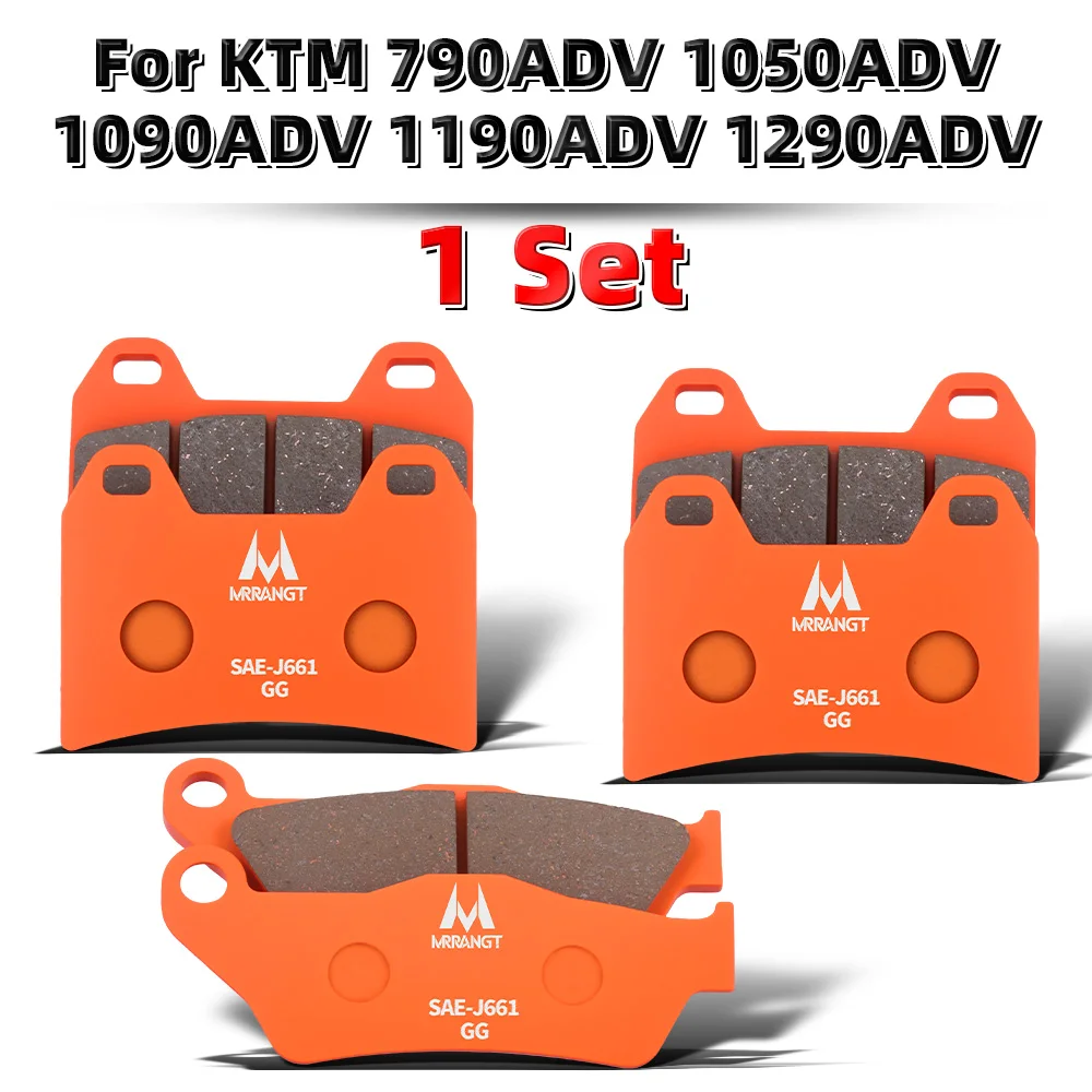 

Комплект керамических тормозных колодок MRRANGT для мотоциклов KTM Duke 390, 790, 1290 Adventure, ADV 790, 1050, 1090, 1190, 1290, передний и задний комплект