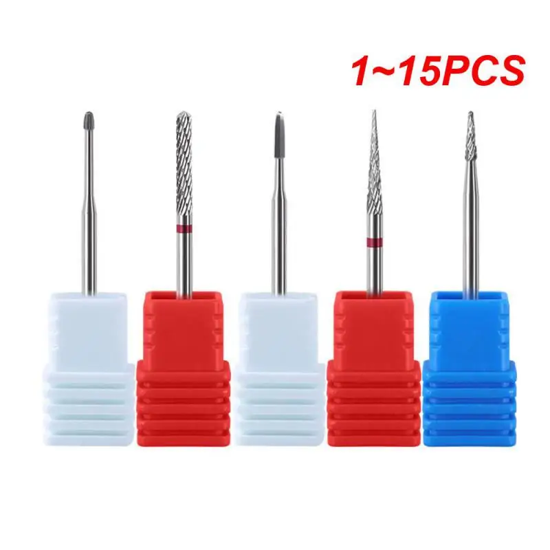 

1~15PCS Sanding Head Tungsten Carbide Steel Preferred Material Variety Of Styles Sharp Fast Sanding Nail Care Supplies