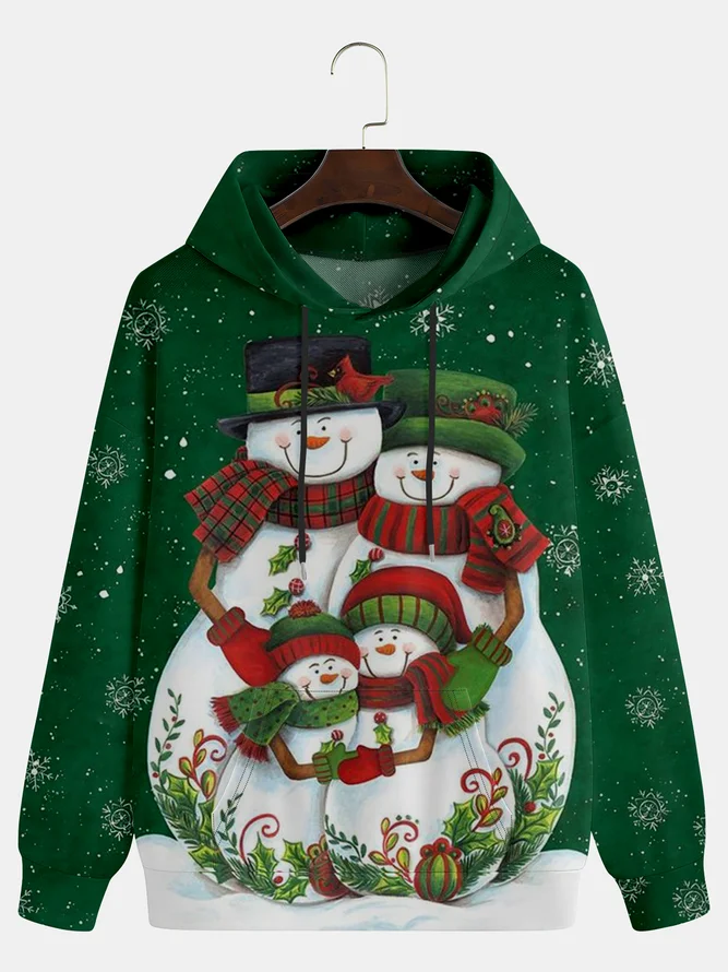 

Свитшот Molilulu Christmas толстовка с изображением снеговика