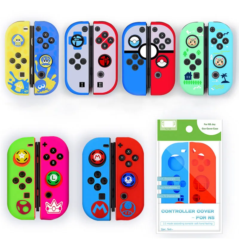 Thumb Stick Grip Protective Cap Joystick Cover Protector For Nintendo Switch NS Joy-Con Joypad Controller Silicone Soft Case