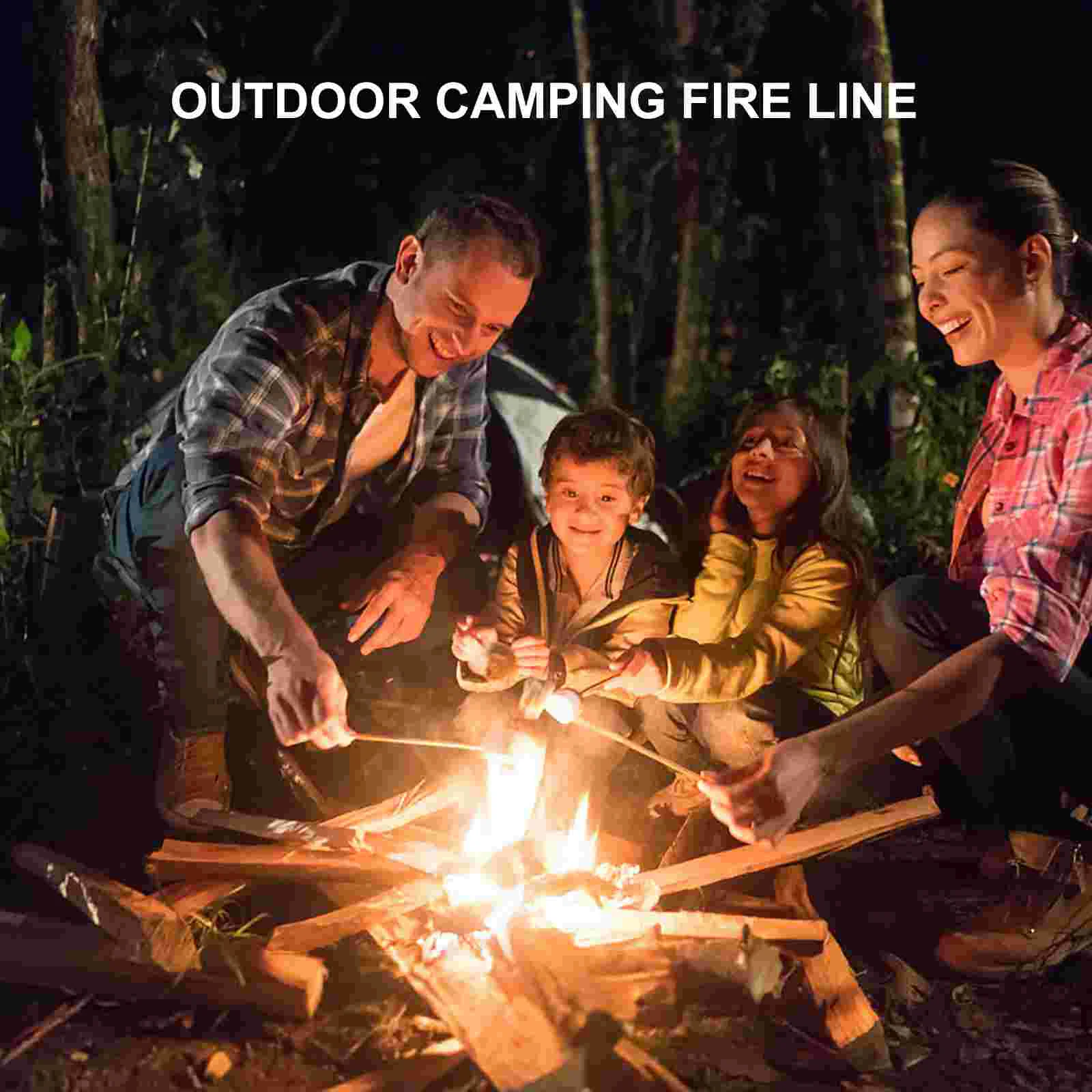 20 шт. набор веревок для барбекю пикника стартовая зажигалка выживания