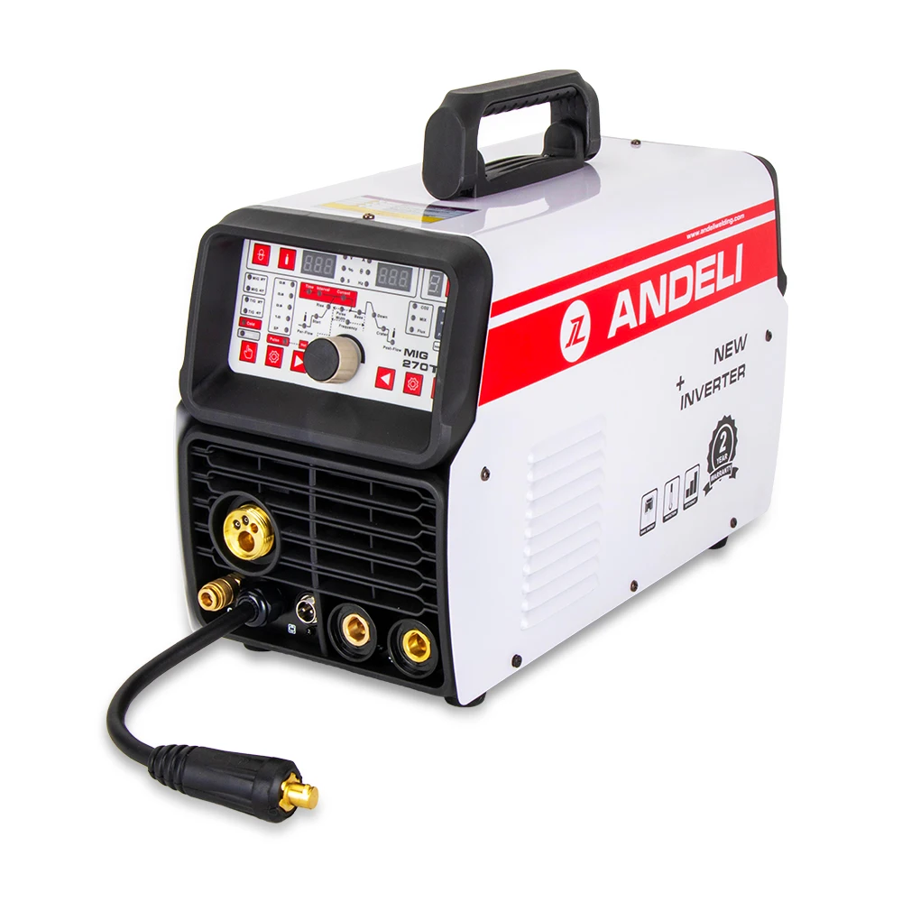 ANDELI Semi-automatic MIG Welding Machine MIG-270TPL MAG TIG MMA COLD 4 in 1 Multifunctional Welder |