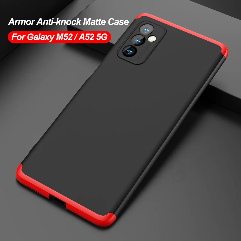 

GKK Case For Samsung Galaxy M52 A52s Full Protection Hard Matte Plastic Cover For Samsung A52S A22 A52 A72 M52 5G Case Fundas