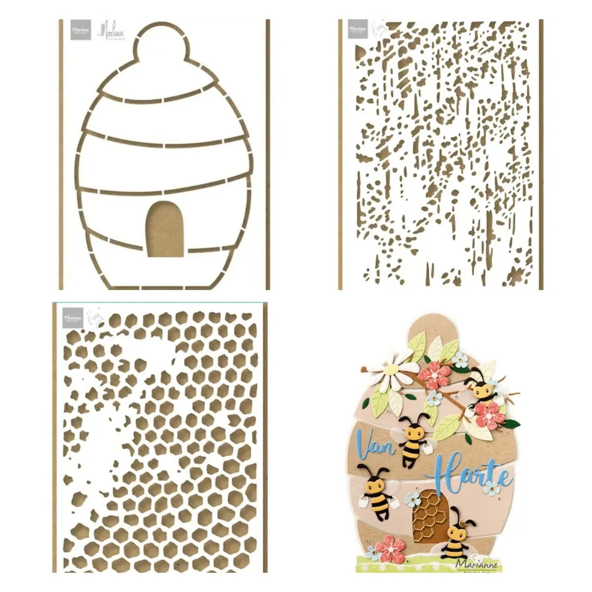 

Honeycomb Metal Cutting Dies and Silicone Stamps Stencil DIY Scrapbooking Paper Handmade Album Stamp Die Sheets Greeting Card