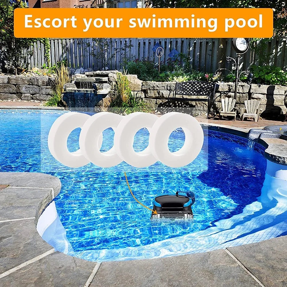 

4pcs Climbing Rings Replacement Maytronics For Dolphin 6101611-R4 M200 M400 M500 Maintain Pool Cleanliness Safety Accessories