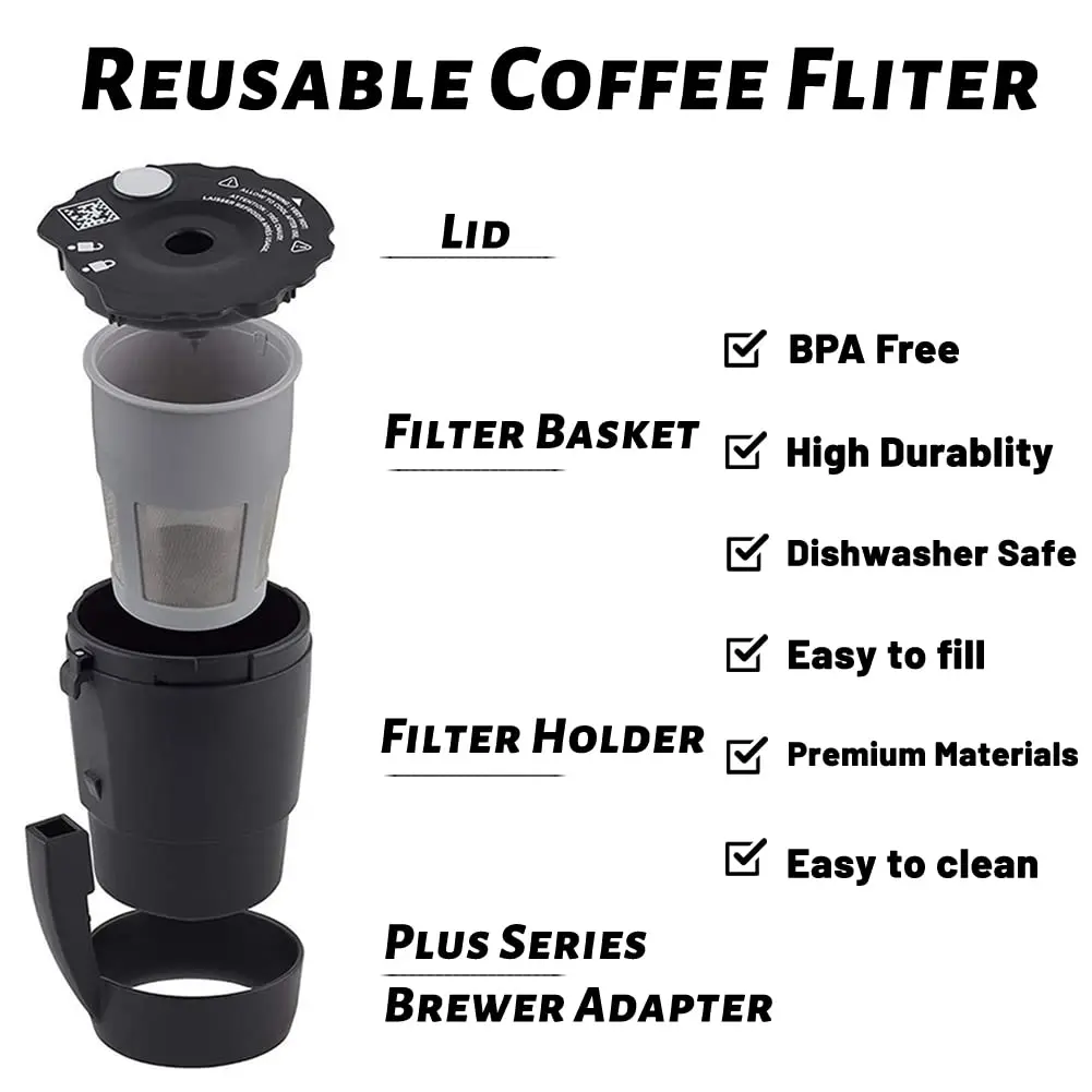 Универсальный Многоразовый фильтр для кофеварки Keurig My K-Cup аксессуары кофе Keurig2.0