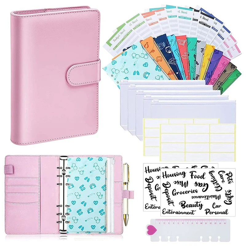 

Комплект конвертов для денежных средств, конверты для записных купюр для бюджетных целей, папки для конвертов A6 для экономии денег, органай...