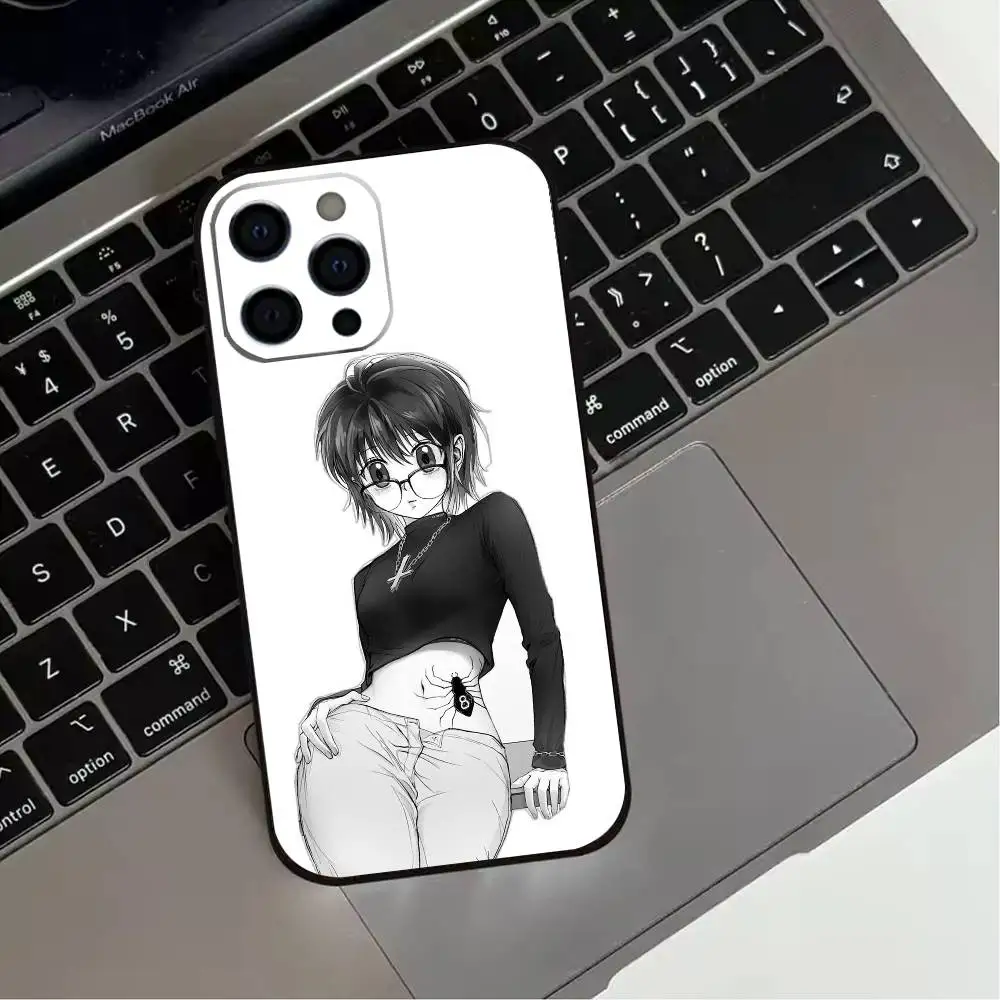 Фото Чехол для телефона H-Hunter-x-hunt Shizuku для iPhone 17,16,15,14,13,12,11 Plus, Pro Max, мягкий силиконовый черный чехол №3