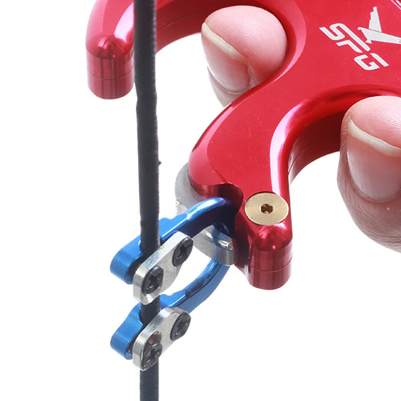 

1pc Archery Metal D Loop U Shape Ring Metal D Ring for Fixing The Bowstring Point Compound Bow Shooting Accessories Colorful