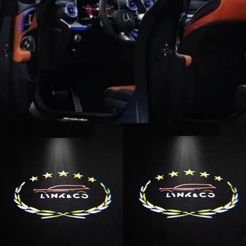 Специально разработан для LYNK &amp CO Accord с 2017 2018 2019-Новый дверной приветственный