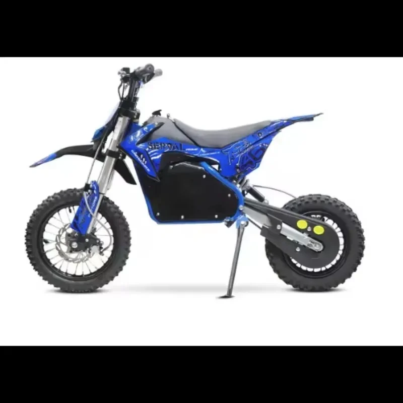 Мини-мотоцикл для бездорожья 48 В 2 колеса электрический мотоцикл