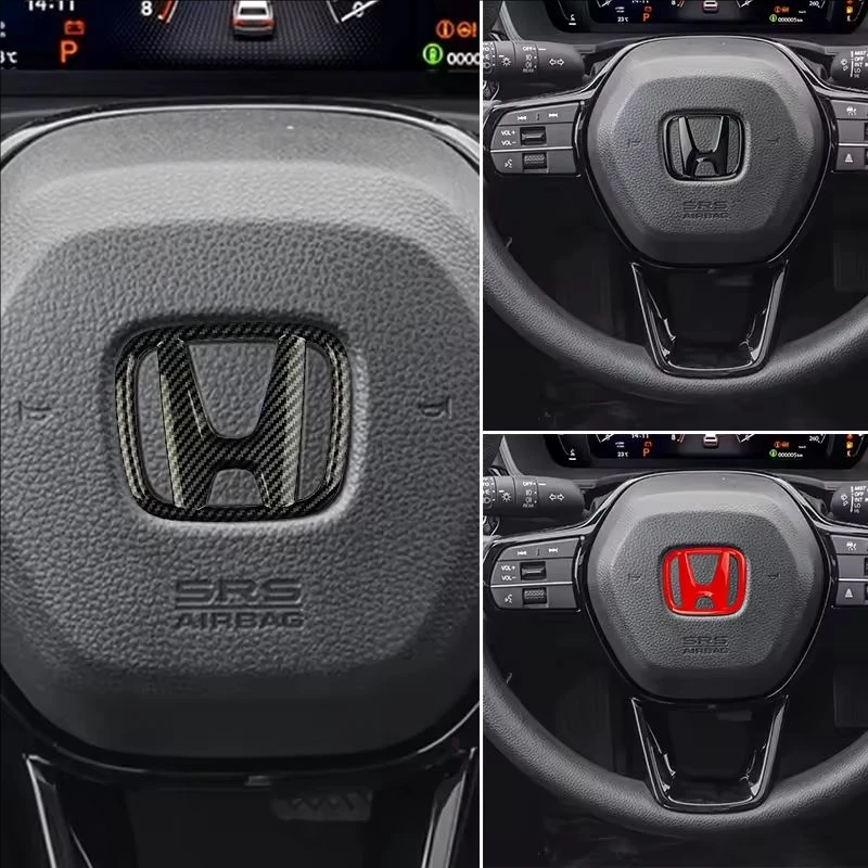 Фото Декоративная наклейка-эмблема на руль автомобиля, стайлинг для Honda Civic, CRV, Accord, Mugen, Prelude, FIT, City, CRZ, CRX, Jazz №3
