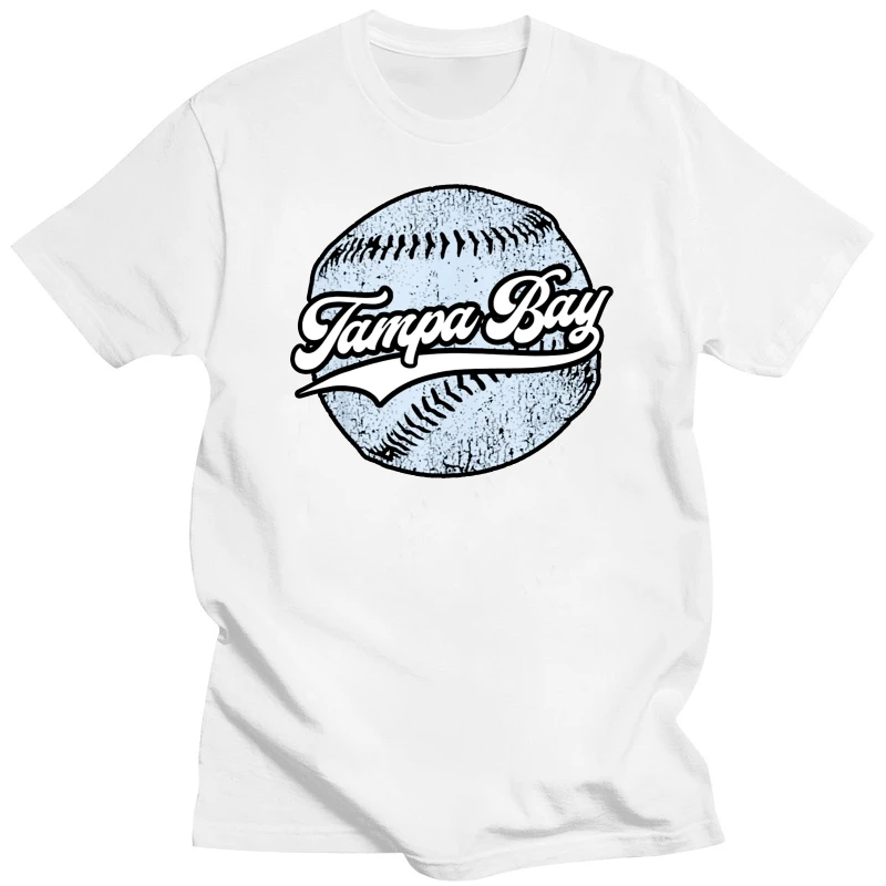 

Men'S Tampa Bay Baseball Vintage Florida Ray Retro T-Shirt Size M-3Xl Large Size Tee Shirt