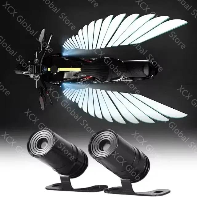 

Новая светодиодная лампа с крыльями ангела для мотоцикла, детали для модификации мотоцикла, светодиодные задние фонари для мотоцикла, декоративная лампа для авто, мото 2024