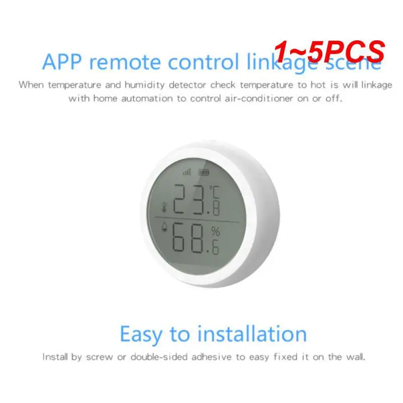 

Датчик температуры и влажности для умного дома 5 Plus 1 Zigbee