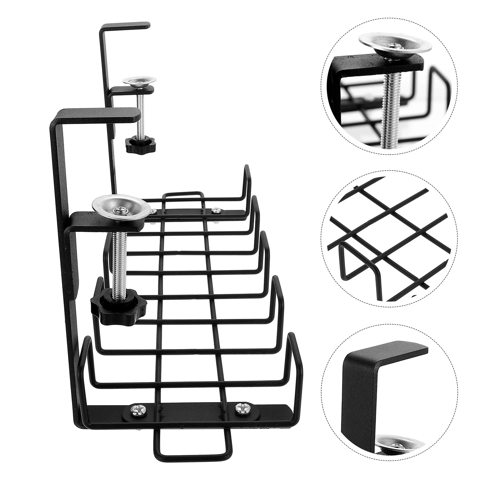 

Cable Deskmanagement Tray Basket Organizer Rack Wire Cord Table Power Raceways Strips Office Electrical Drillmetal Strip Baskets