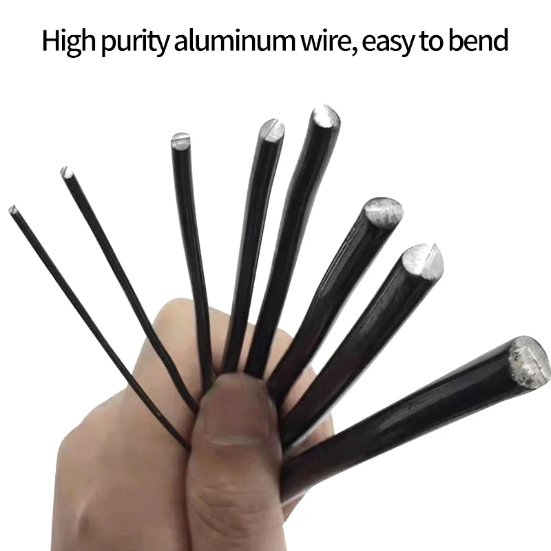 Провод для бонсай из анодированного алюминия 5 метров