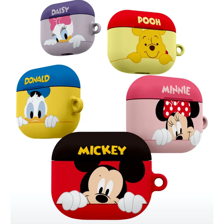 

kawaii Disney Mickey Mouse Minnie Mouse AirPods 3 Cartoon headset case for airpods 3 protective cover Apple Wireless Bluetooth