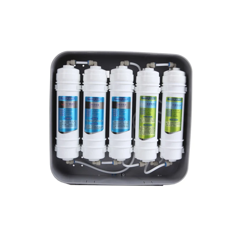 Новый дизайн настенный домашний 5-ступенчатый фильтр для воды UF с фильтрацией