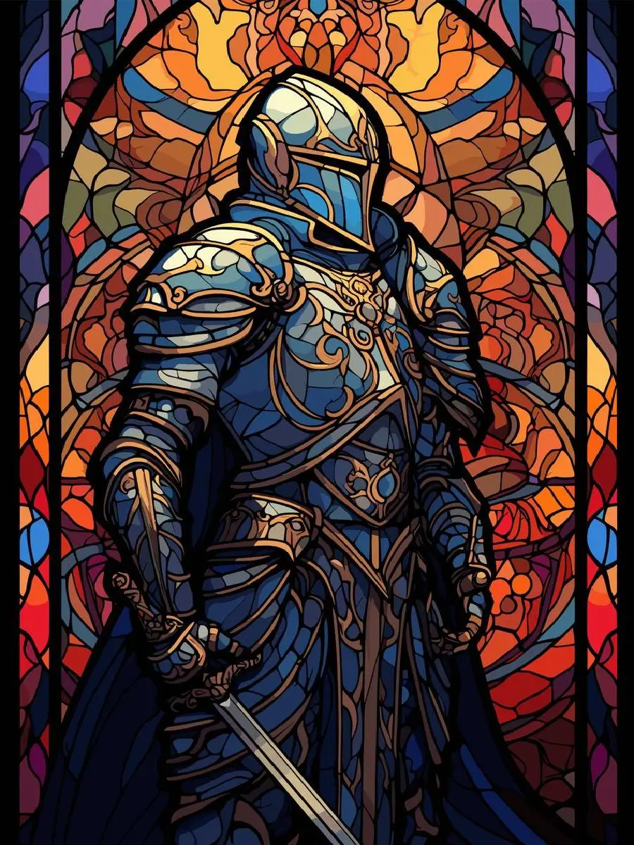 Фантазия Paladin воин стена искусство страсти коллекция фотообои для домашнего