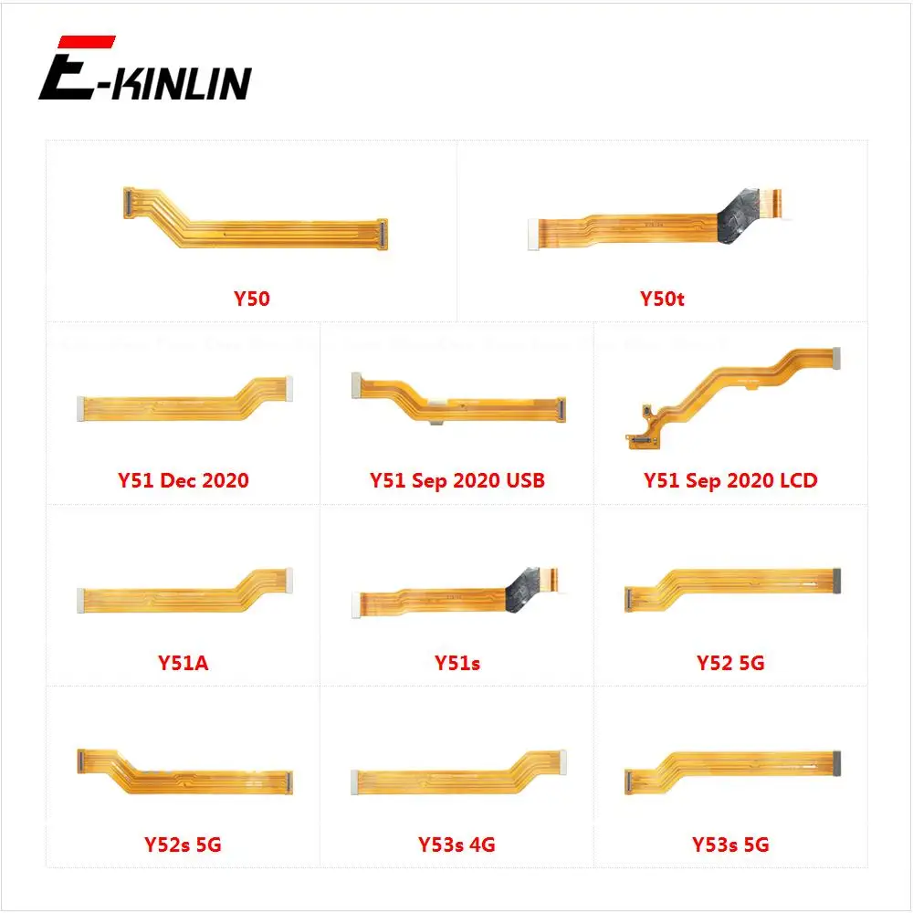 Соединительный гибкий кабель для материнской платы ЖК-дисплея Vivo Y50 Y50t Y51 Dec Sep 2020 Y51A Y51s Y52 Y52s Y53s