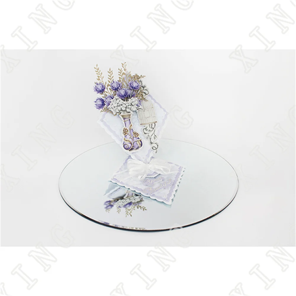 2022 New Ink Well Wishes Ornate Pot 5Pcs Cutting Dies Diy Paper Greeting Card Scrapbooking Diary Decoration Embossing Molds |