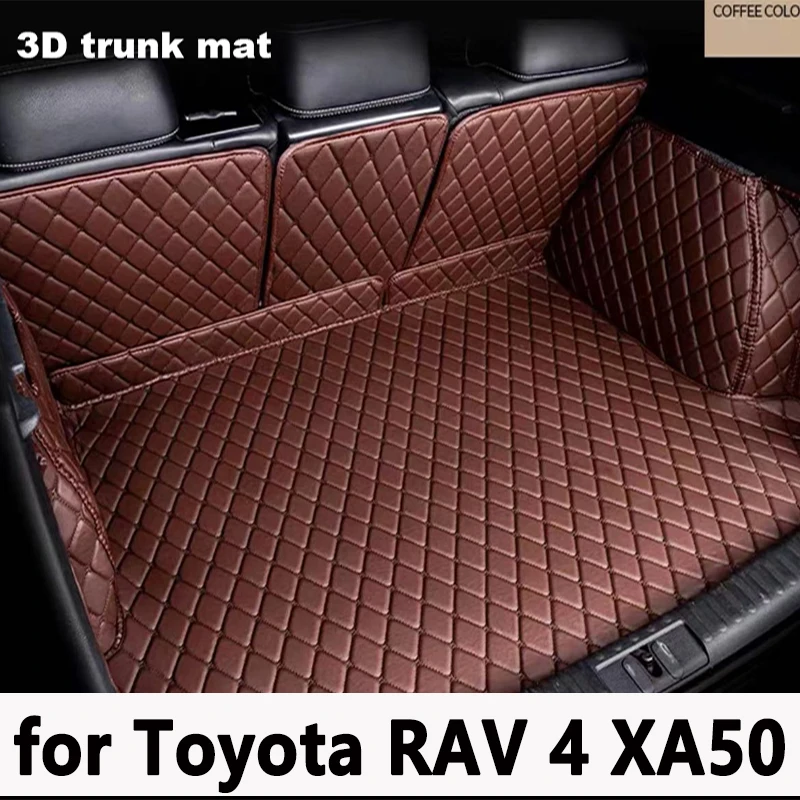 Кожаный защитный коврик для багажника RAV4 RAV 4 XA50 XA 50 2019 2020 2021 2022