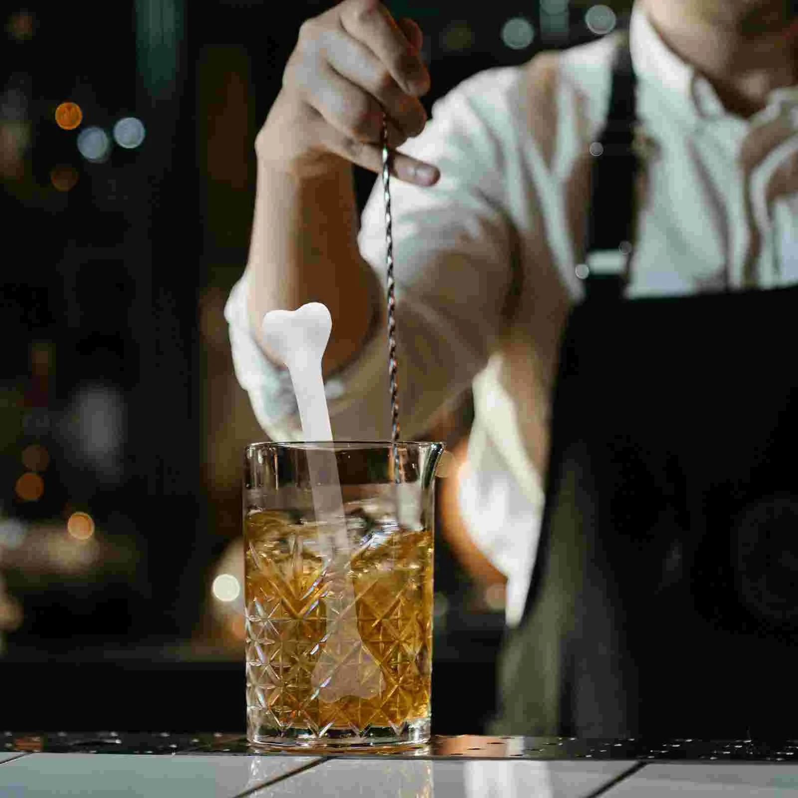 50 шт. палочка для костей мини-мешалка стержень коктейля палочки виски бара кофе