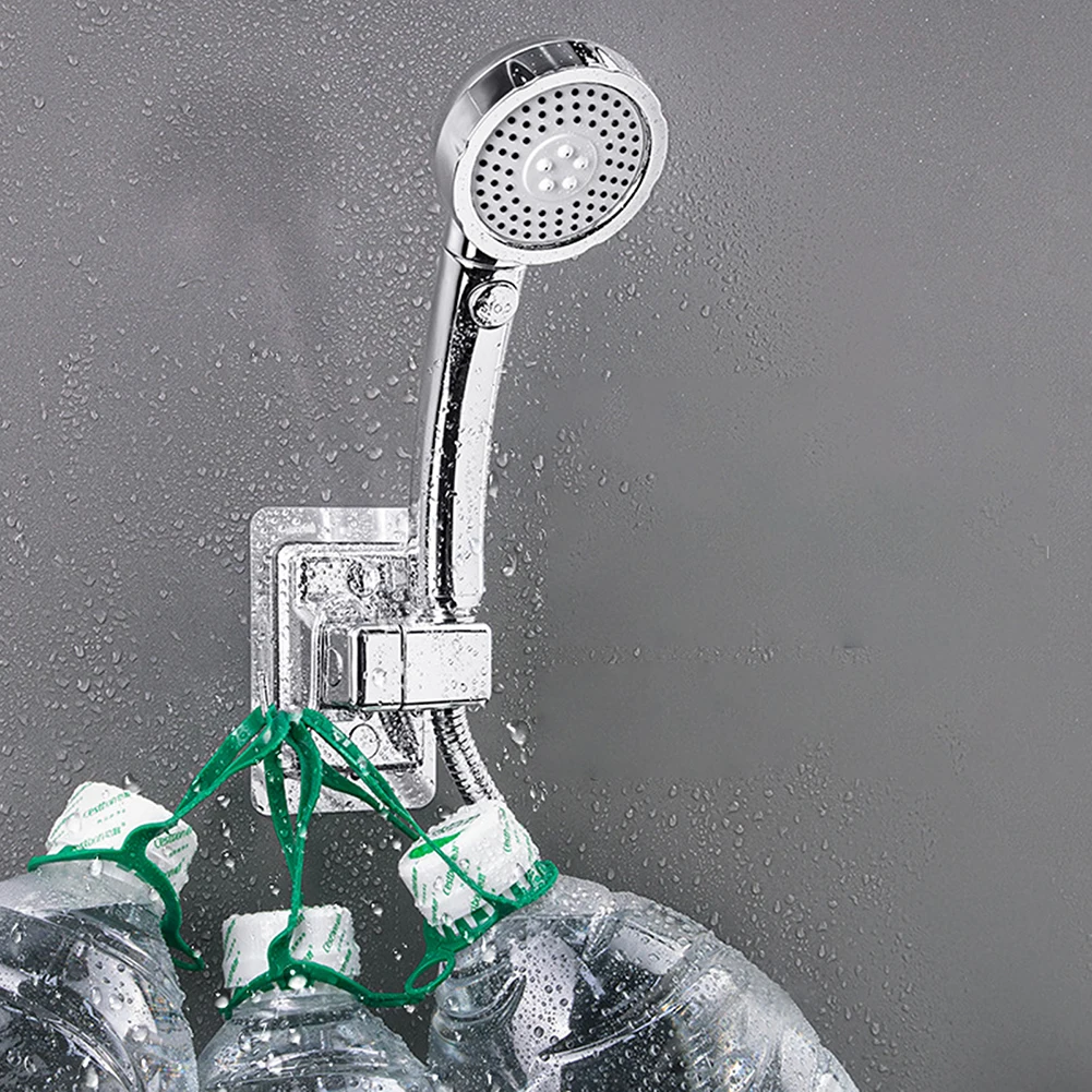 

Кронштейн для душевой лейки, самоклеящийся, универсальный, водонепроницаемый, регулируемый на 360 градусов, для дома, гостиницы, кухни