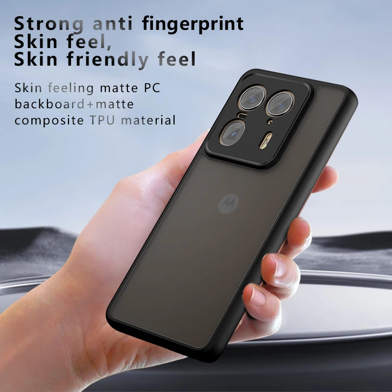 Чехол для Motorola MOTO Edge 50 X50 Ultra Edge50 Pro Fusion акриловый матовый прозрачный чехол Edge50Ultra