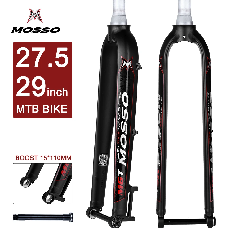 Опора вилки Mosso M6T Boost для горного велосипеда 27 5/29 Велосипедная вилка 29er передние