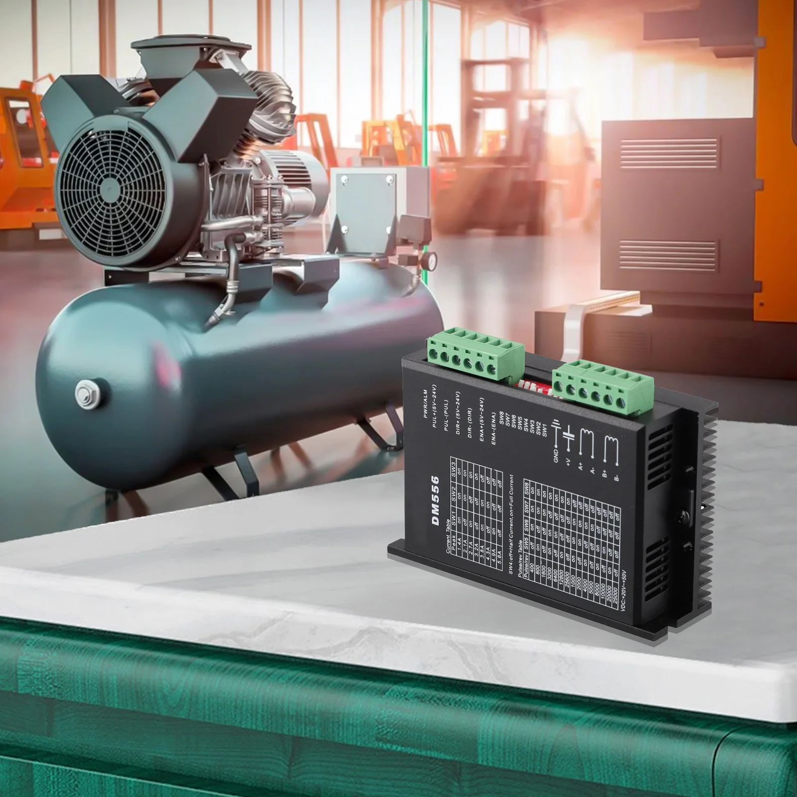 Драйвер двигателя DM556 широкий диапазон напряжения регулируемый ток подходит для