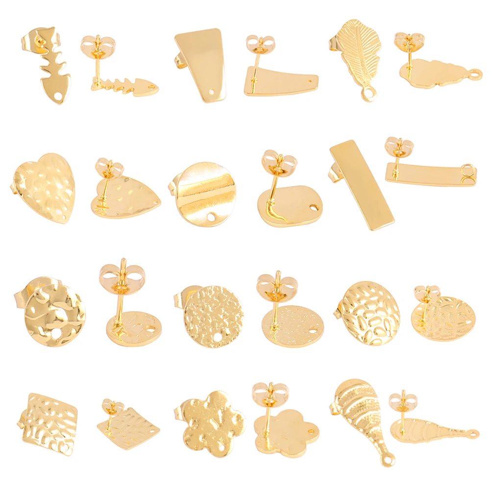 20 нержавеющая сталь геометрическая сердцевина круглые спиральные серьги